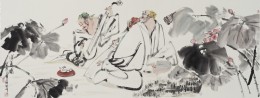 消夏图