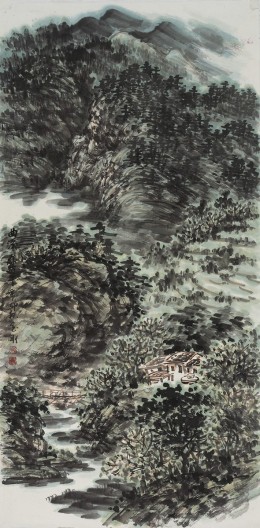 《曲溪叠翠》