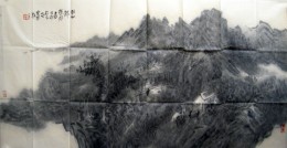 《秋山归隐图》2012年作
